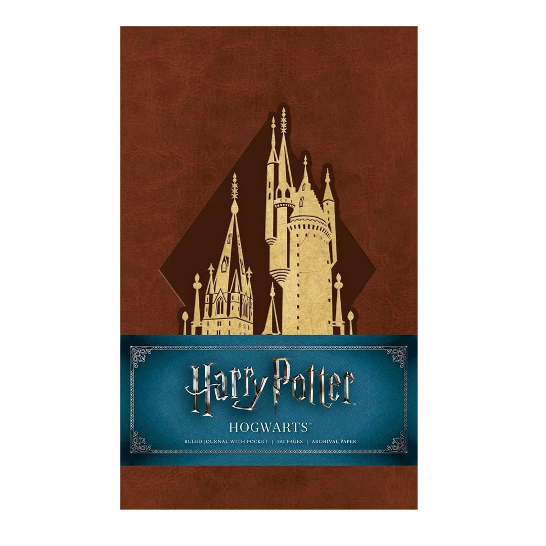 Harry Potter Hogwarts Hardcover Ruled Journal – Premium Collectible Notebook by Insight Editions