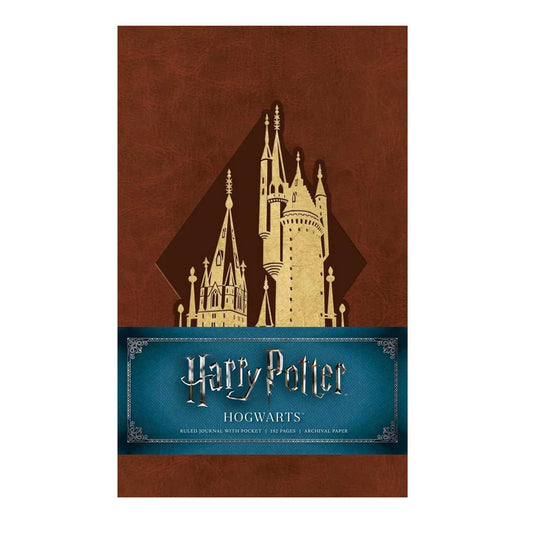 Harry Potter Hogwarts Hardcover Ruled Journal – Premium Collectible Notebook by Insight Editions