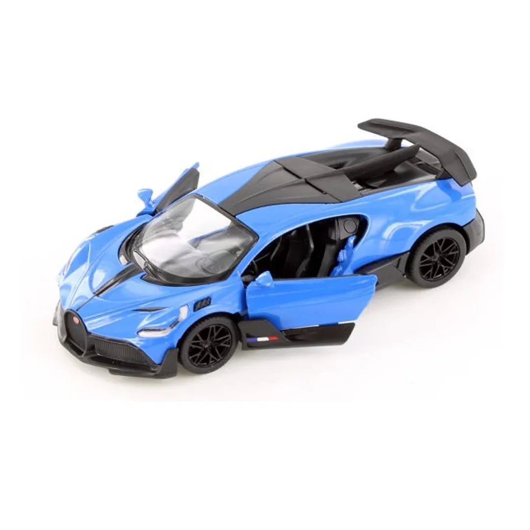 KiNSMART 5442W Bugatti Divo – 1:36 Scale Die-Cast Model Toy Car - Blue - Jaiman Toys