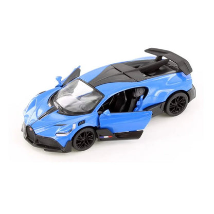 KiNSMART 5442W Bugatti Divo – 1:36 Scale Die-Cast Model Toy Car - Blue - Jaiman Toys