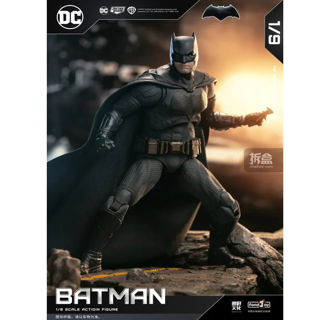 Fondjoy Justice League Light Armor Batman – Ultimate Action Figure | DC1015 Standard Edition (1/9 Scale) - Jaiman Toys