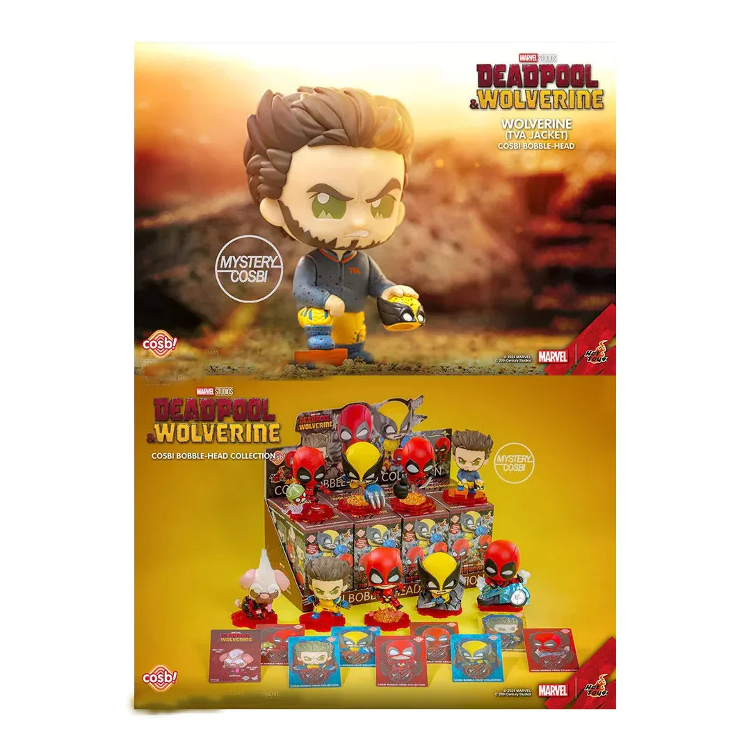 Cosbi Hot Toys Ultimate Action Figure Blind Box – Deadpool & Wolverine (1 Random Figure) - Jaiman Toys