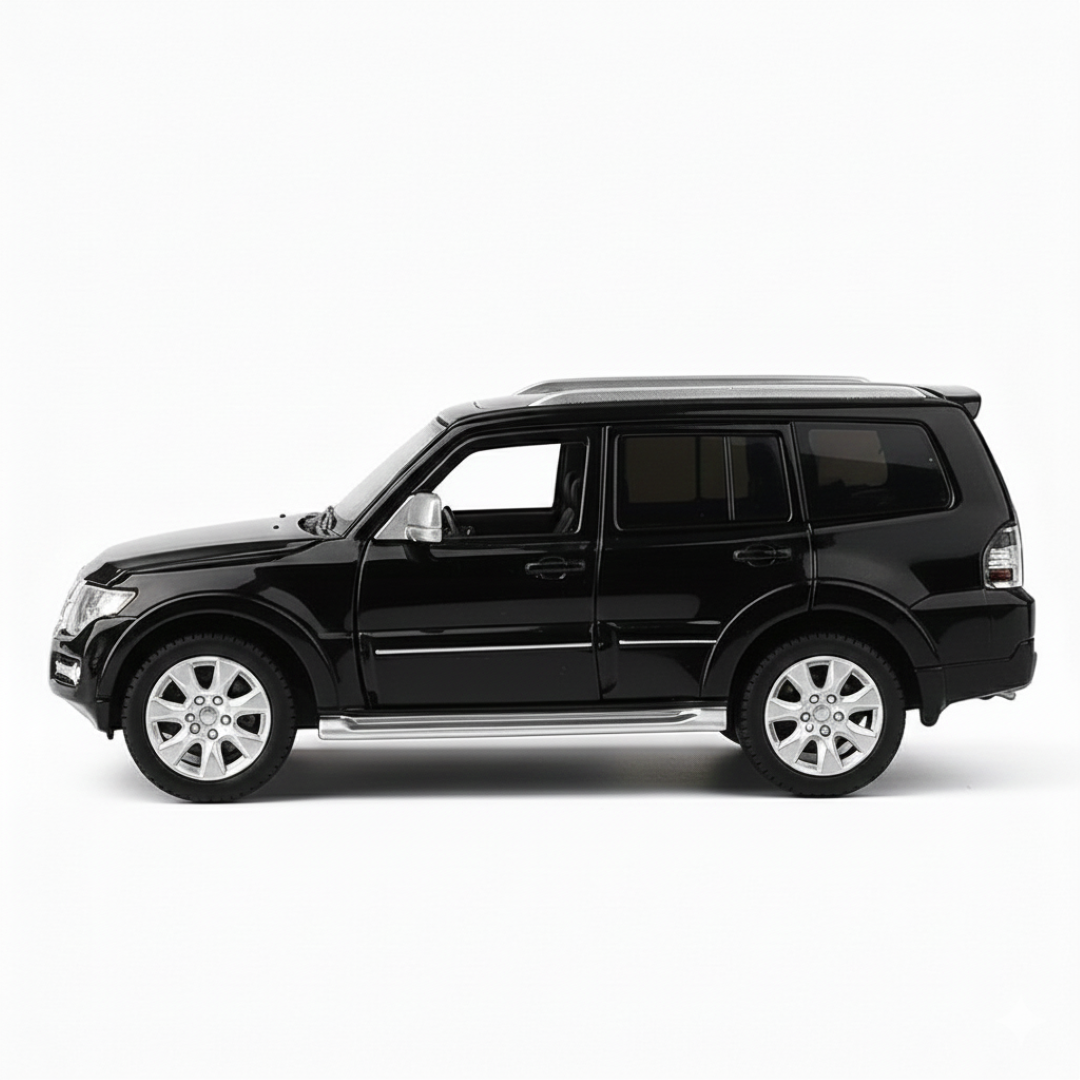 SHADOW PRO 1:64 Pajero V97 – Black | Premium Diecast SUV Model