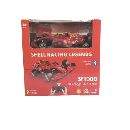 Bburago 1/41 Shell V-Power Ferrari SF1000 Tuscan GP RC Bluetooth (18-36732): - Jaiman Toys