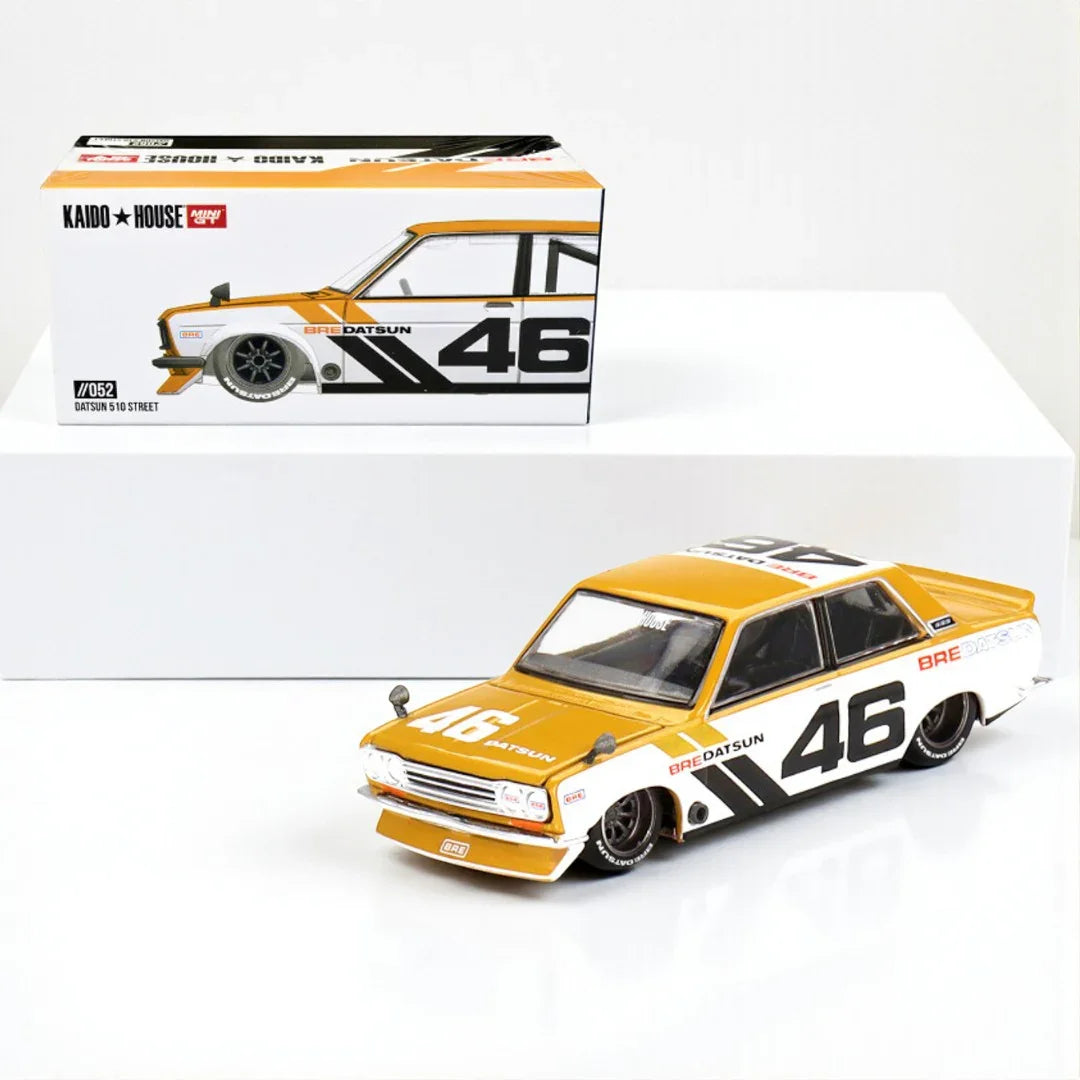 Mini GT 1:64 Kaido★House- #KHMG052 - BRE Datsun 510 Street - Diecast Scale Model Car