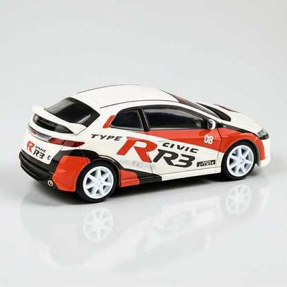 Para64 1:64  2007 Honda Civic Type R FN2 Race Livery Diecast Car Model