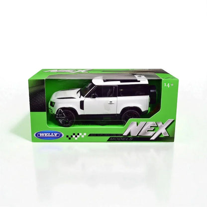 WELLY 1:26 2020 Land Rover Defender Die-Cast Car Model - White (24110) - Jaiman Toys