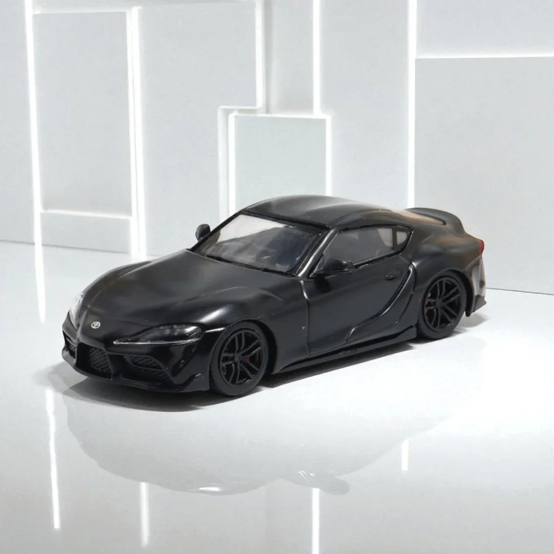 BSC 1:64 Scale Toyota GR Supra A90 black Diecast Cat Model - Jaiman Toys