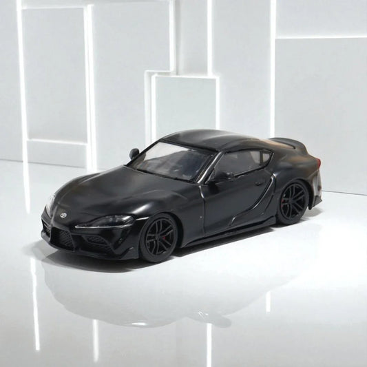 BSC 1:64 Scale Toyota GR Supra A90 black Diecast Cat Model - Jaiman Toys