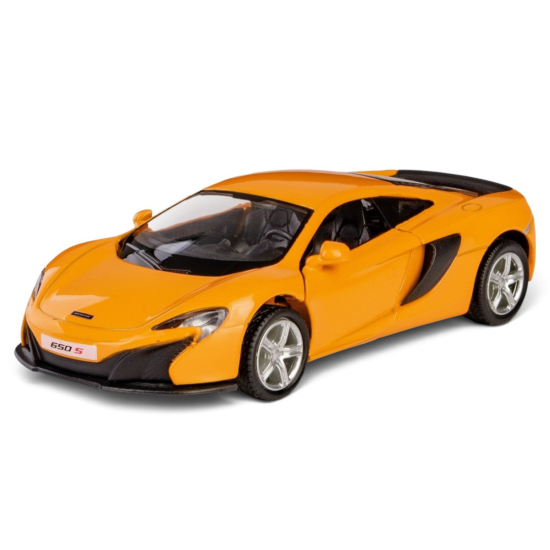 RMZ City 1:32 McLaren 650S Diecast Model Car – Blue/Orange (2 Variants)
