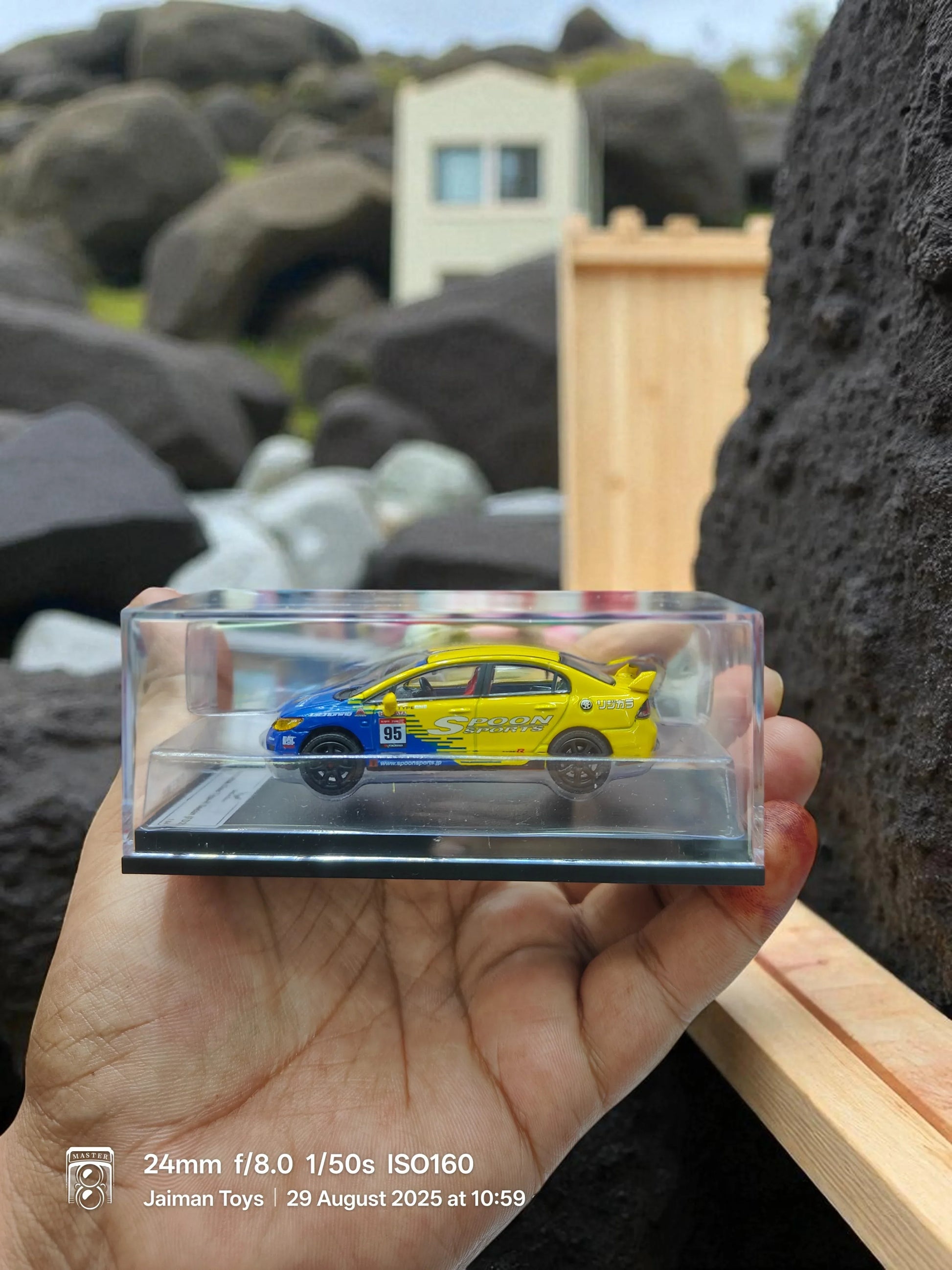 Shadow 1:64 Honda Civic FD2 Spoon Type R 2007 (RHD) LL-021-163 | Diecast Collectible Car Model - Jaiman Toys