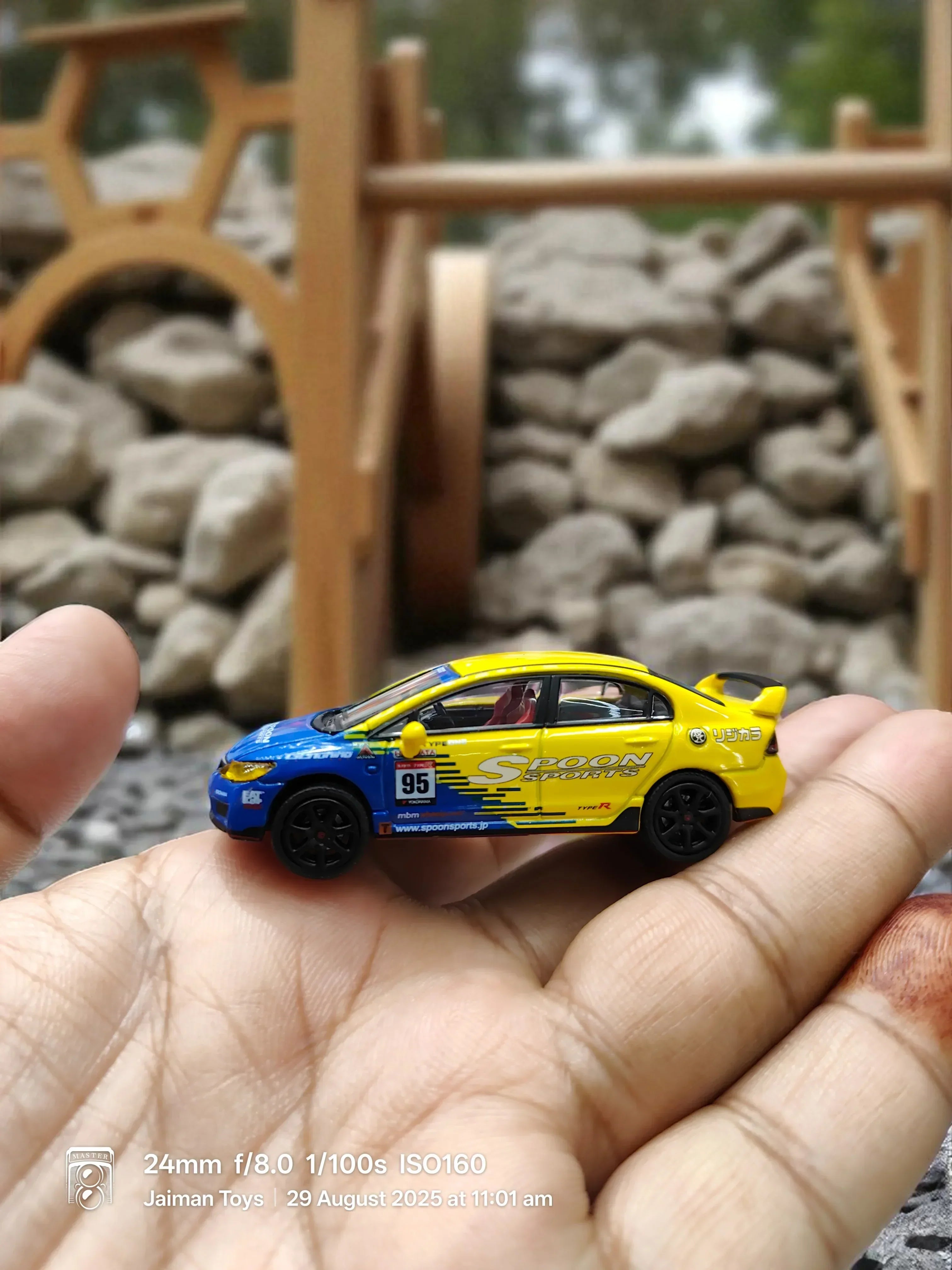 Shadow 1:64 Honda Civic FD2 Spoon Type R 2007 (RHD) LL-021-163