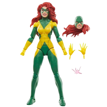 Marvel Legends Jean Grey (X-Factor) 6" Action Figure – Retro Comic Design - Jaiman Toys