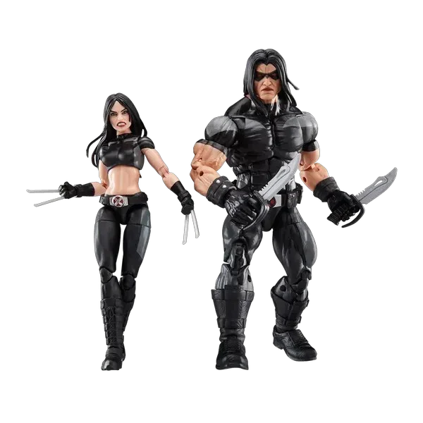 Hasbro Marvel Legends X-Force 2-Pack Action Figures – X-23 & Warpath (6 Inch Collectibles) - Jaiman Toys