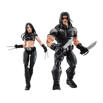 Hasbro Marvel Legends X-Force 2-Pack Action Figures – X-23 & Warpath (6 Inch Collectibles) - Jaiman Toys