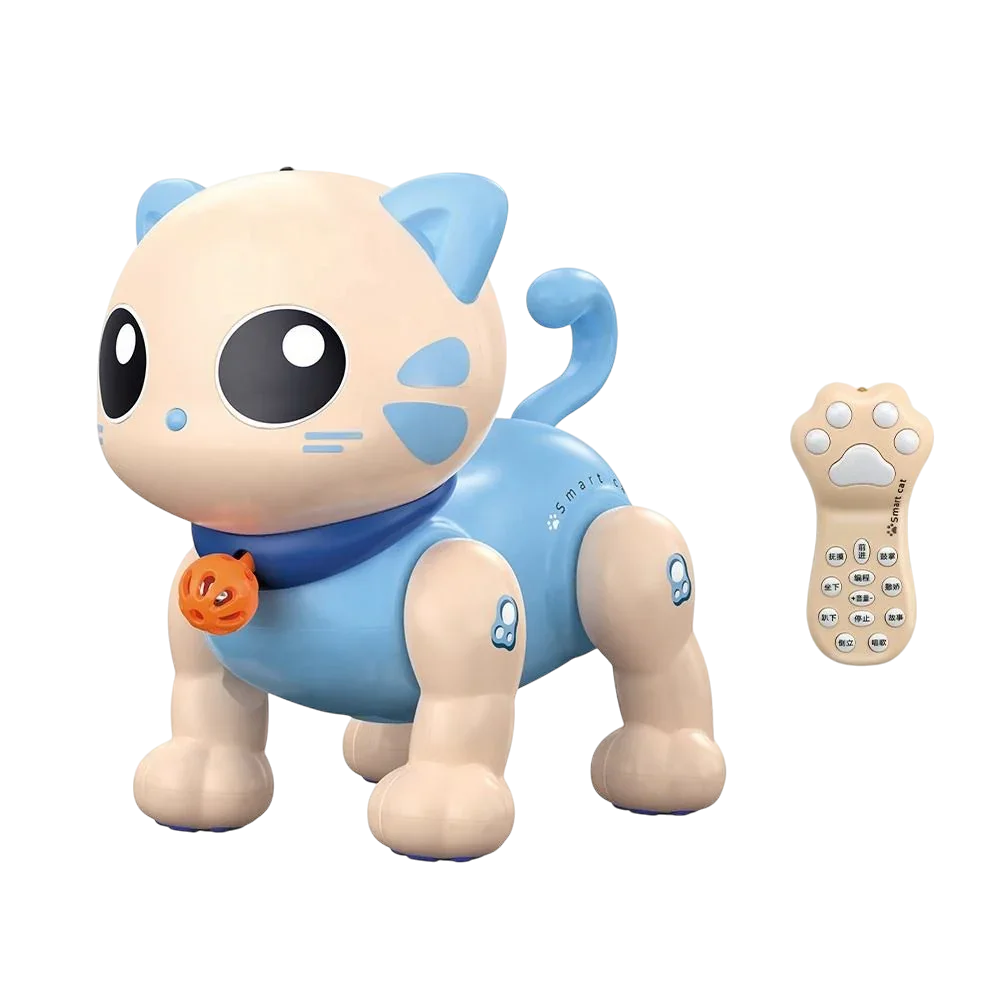 Robotic Interactive Pet Cat – Smart Remote Control Kitten Toy for Kids - Jaiman Toys