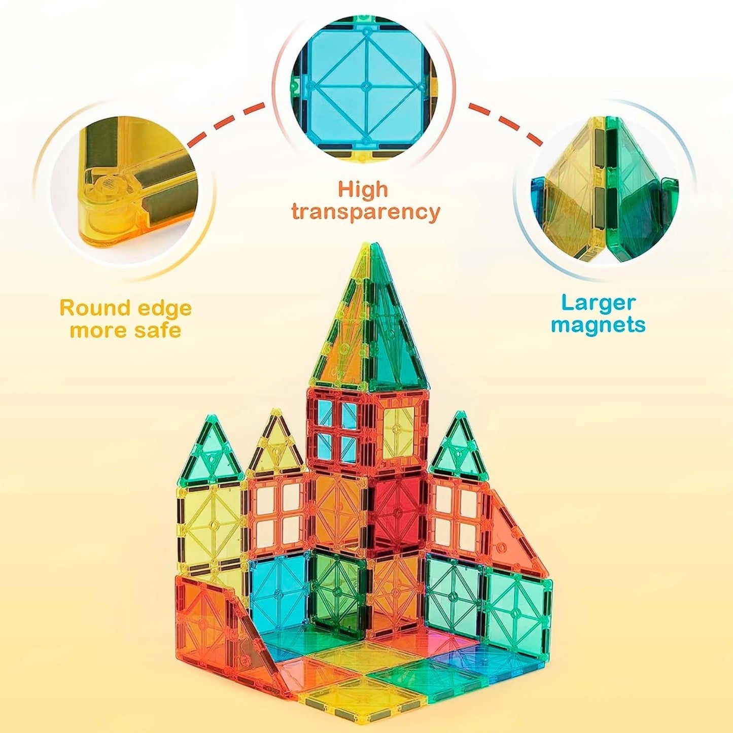 Breatoi Magnetic Blocks for Kids – 28 PCS 3D Building Set | Educational Construction Toys for Early Development & Creativity