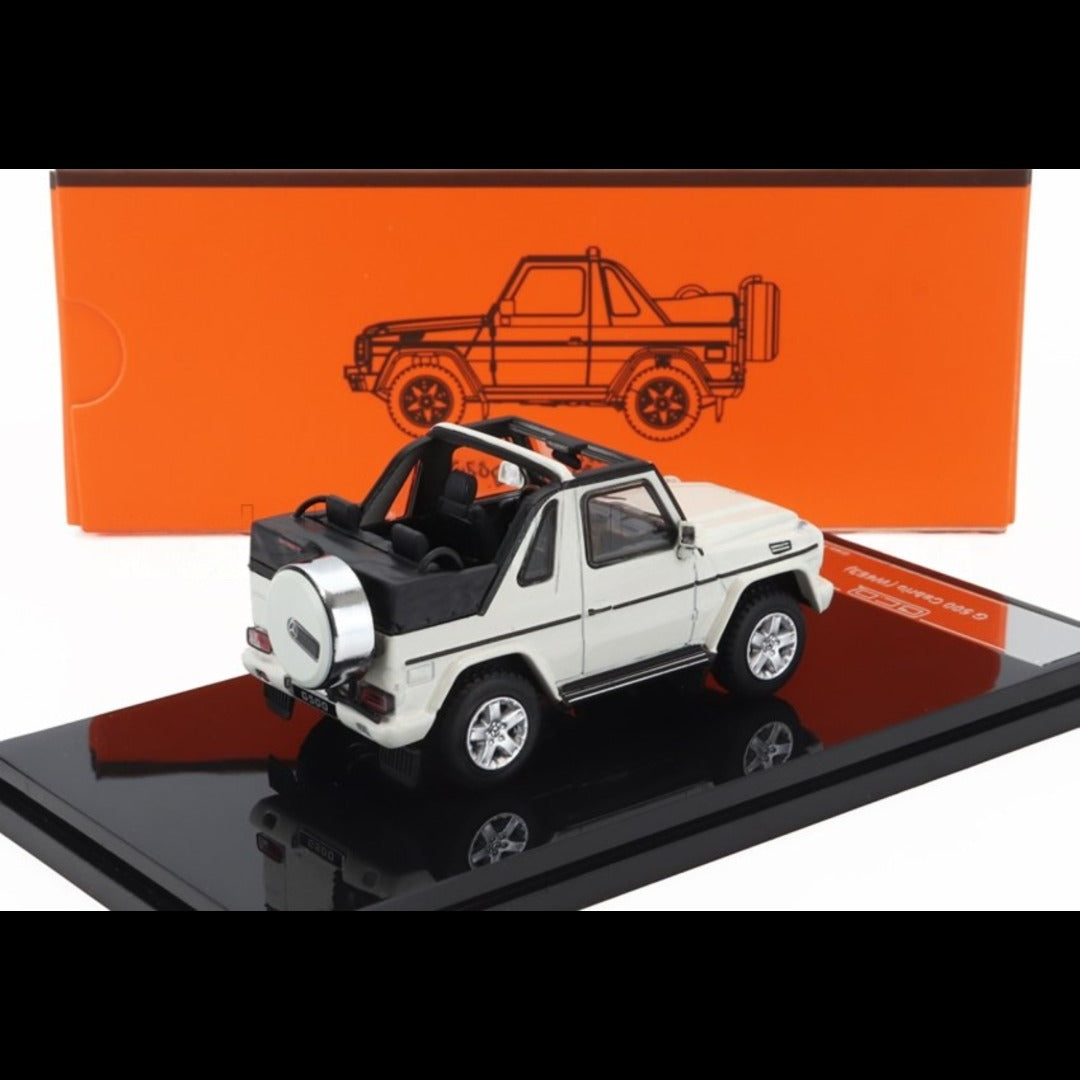 GCD 1:64 Mercedes-Benz G50 Diecast Model Car | Premium Full Metal Collectible SUV with Display Base | Available in 2 Color Variants