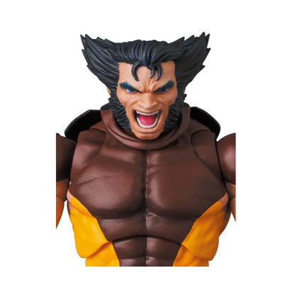 MAFEX No.138 Wolverine Action Figure | X-Men Marvel Comics | 6-Inch Collectible