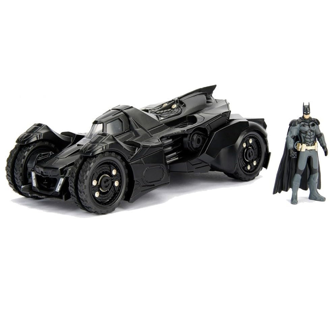 Jada Batman Arkham Knight Batmobile with Batman Figure 1:24 Die-Cast Vehicle