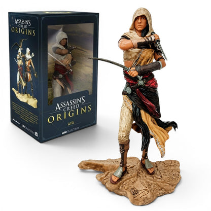 Assassin's Creed Origins Aya 25 cm PVC Collectible Statue | Premium Display Figure | Ultimate Action Figure | BGX
