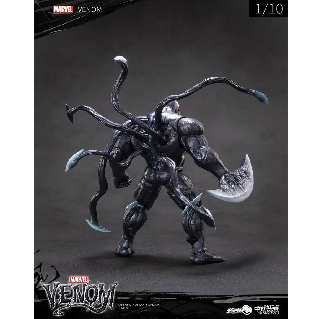 ZD Toys Ultimate Action Figure Venom Collectible Figure – Ultimate 1:10 Scale Action Figurine | Symbiote Full Set - Jaiman Toys