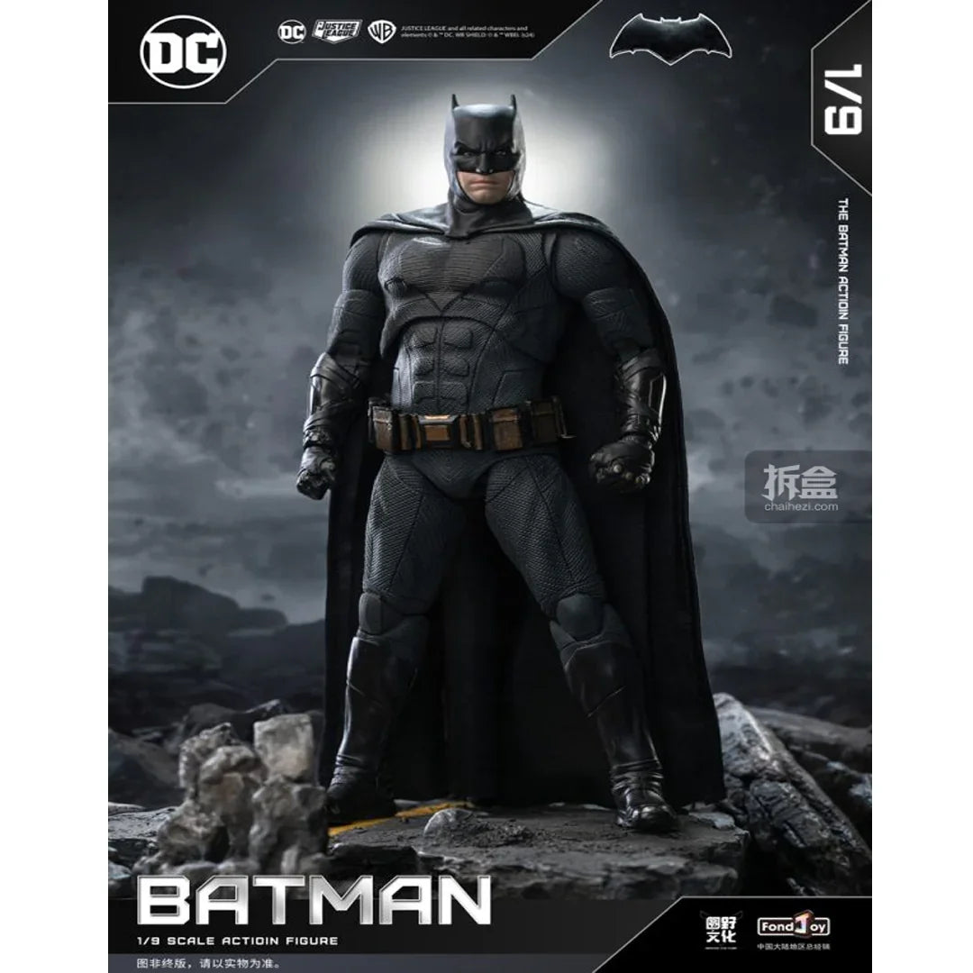 Fondjoy Justice League Light Armor Batman – Ultimate Action Figure | DC1015 Standard Edition (1/9 Scale) - Jaiman Toys
