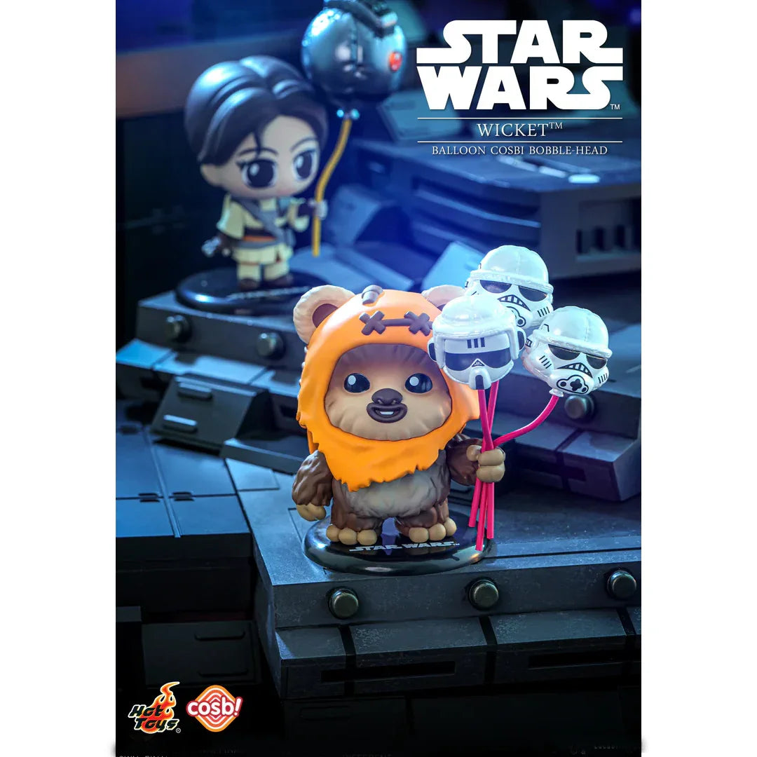 Hot Toys Ultimate Action Figure Star Wars Balloon Cosbi Bobble-Head Blind Box – 1 Random Figurine - Jaiman Toys