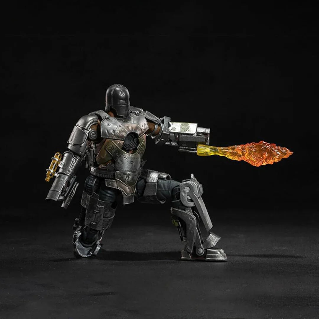 ZD Toys 1/10 Iron Man Mark I Action Figure – Marvel Studios Infinity Saga (No Light-Up Function)-1906-1 - Jaiman Toys