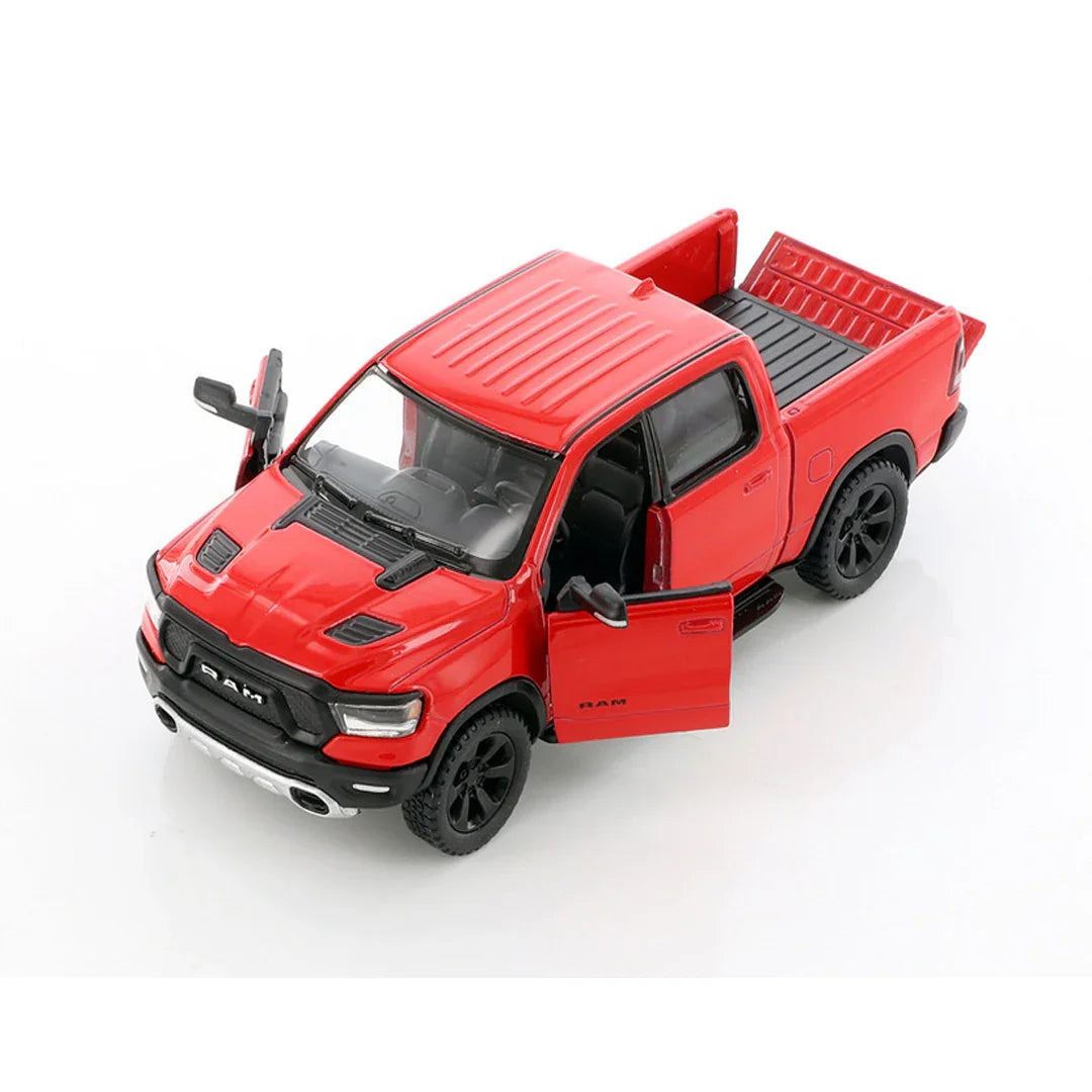 KiNSMART KT5413W 2019 Dodge Ram Pick Up Truck, Black – 1:46 Scale Die-Cast Model Toy Car - Red - Jaiman Toys