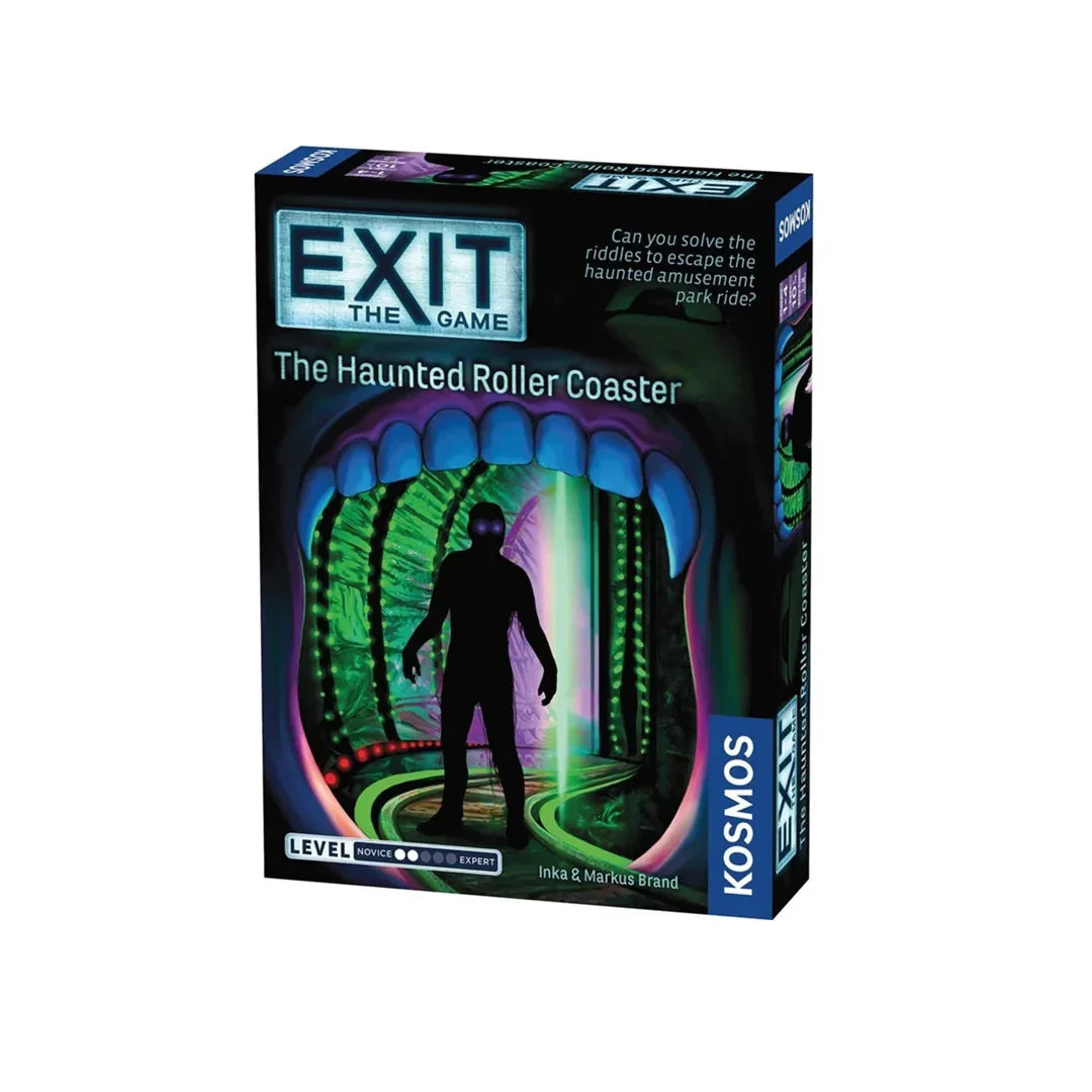 EXIT: The Haunted Roller Coaster – Escape Room Card Game for Family & Friends - Jaiman Toys