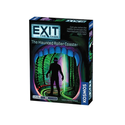 EXIT: The Haunted Roller Coaster – Escape Room Card Game for Family & Friends - Jaiman Toys