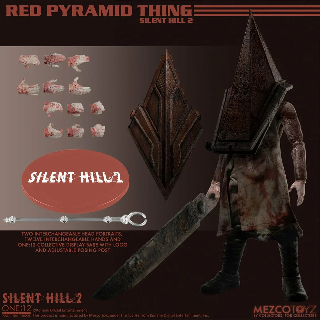 Mezco One:12 Collective Red Pyramid Head – Silent Hill 2 Action Figure - Jaiman Toys