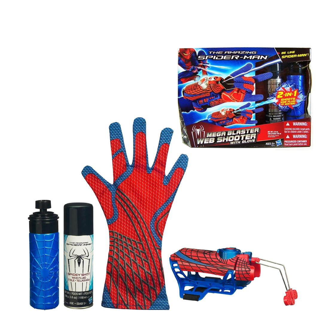 The Amazing Spider-Man Mega Blaster Web Shooter with Glove- Age 5+