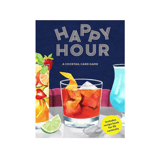 Happy Hour: The Cocktail Card Game – Mix, Match & Shake Things Up - Jaiman Toys