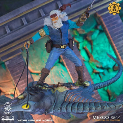 Mezco One:12 Collective Rumble Society Wave Rider & Captain Nemo Expansion Pack