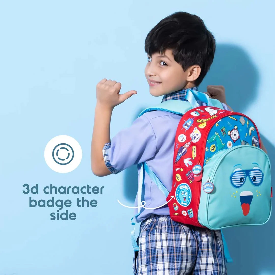 Rabitat School Bags Smash Chatter Box School Bag – Fun & Spacious Backpack for Kids - Jaiman Toys