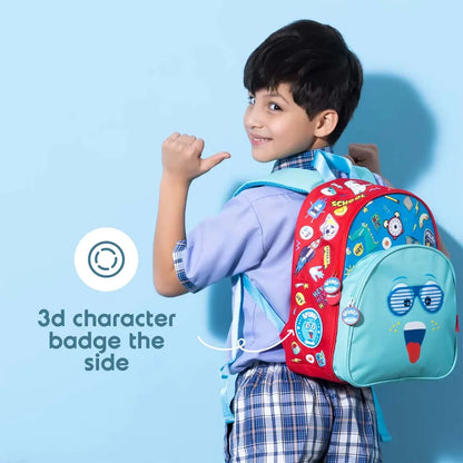 Rabitat School Bags Smash Chatter Box School Bag – Fun & Spacious Backpack for Kids - Jaiman Toys