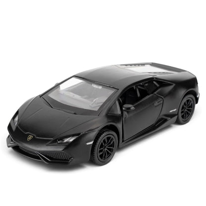 RMZ City Lamborghini Huracán Coupé 1:32 Scale Die-Cast Model Car – | Collectible Miniature Supercar with Opening Doors | 3 Colour Variants