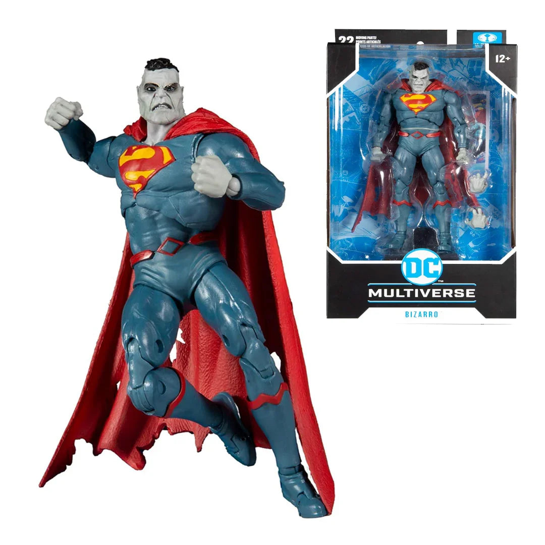 McFarlane DC Multiverse Superman Bizarro Action Figure – 7 Inch DC Rebirth - Jaiman Toys