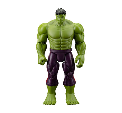 ZD Toys 10-Inch Hulk Superhero Action Figure with Articulated Joints, Muscular Character Design and Display Box – Green