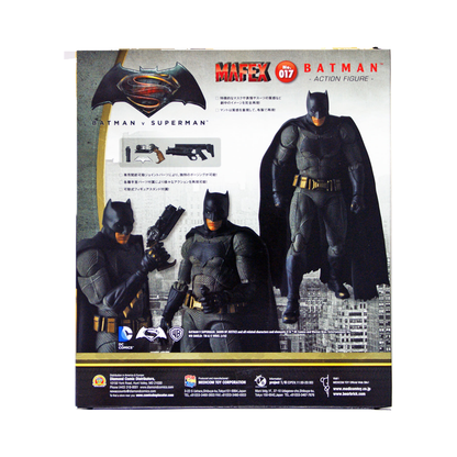 BATMAN Action Figure - Batman v Superman: Dawn Of Justice MAFEX 6" Batman Figure -Age 15+