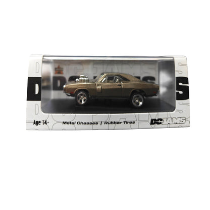 DC JAMS Limited Edition Diecast Car 1:64 Scale | Full Metal Body Muscle Car Replica