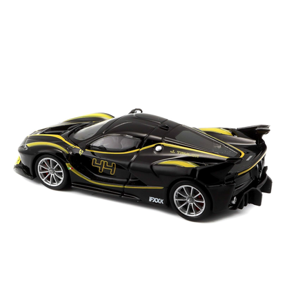 Bburago - 1/43 Scale Model Ferrari FXX K- Signature Series Sports Car Model (BLACK) Age 14+