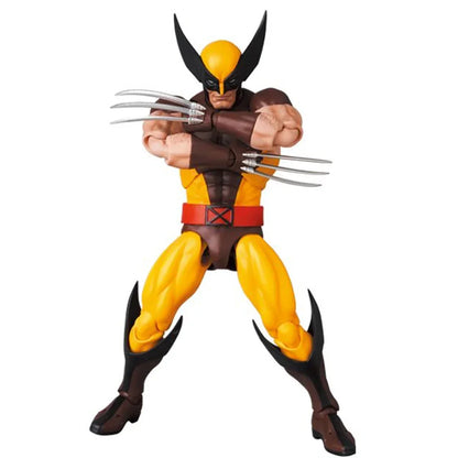 MAFEX No.138 Wolverine Action Figure | X-Men Marvel Comics | 6-Inch Collectible