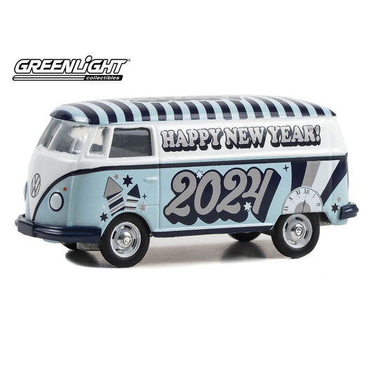 Volkswagen Type 2 Panel Van – New Year 2024 Edition | Diecast Collectible Model