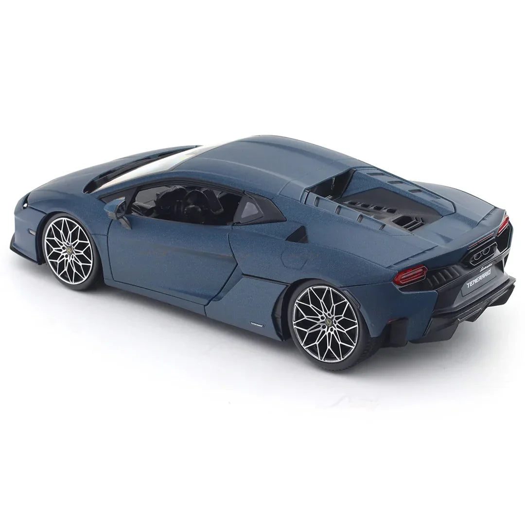Bburago 1:18 Lamborghini Temerario Blue – Licensed Diecast Model Car Collectible
