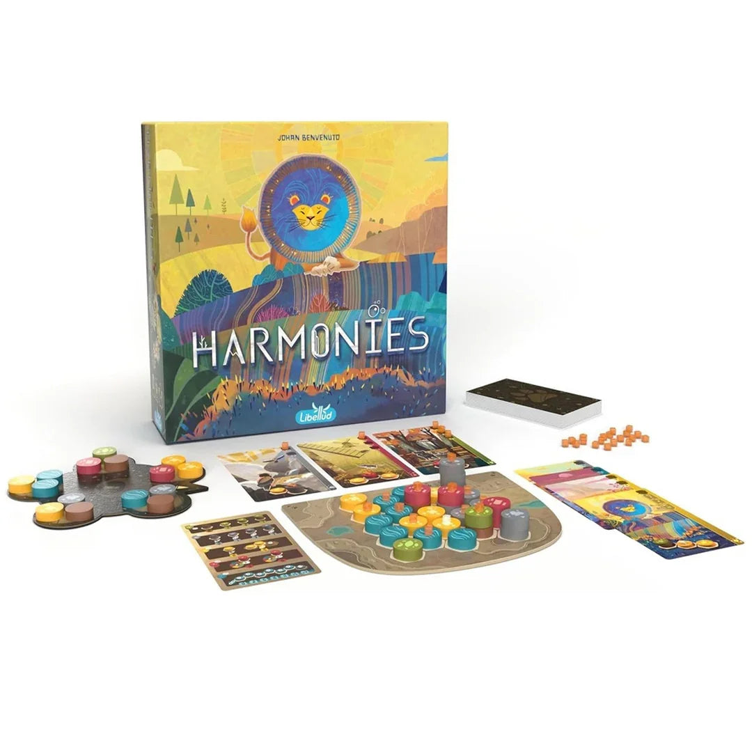 Harmonies Board Game – Nature Themed Strategy & Tile Placement Game by Libellud - Jaiman Toys