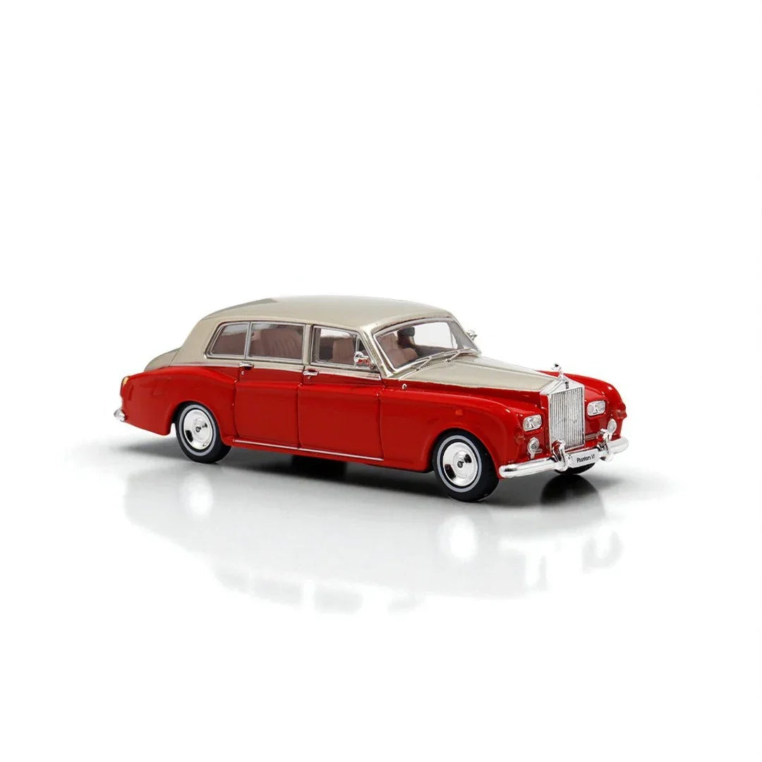 DOT x DCM 1/64 Scale Rolls-Royce Phantom VI Red/Gold– Premium Diecast Car Model Collectible - Jaiman Toys