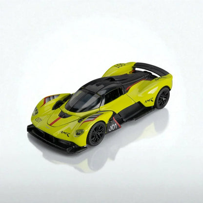 Joy Junction 1:32 Aston Martin Valkyrie Diecast Car Model- Lime Green-(JJ247) - Jaiman Toys